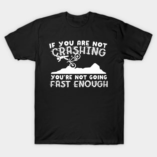 Crash Test Dummy Downhill Mountain Bike T-Shirt